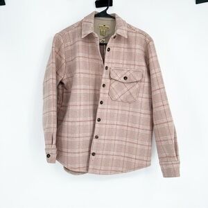 NWT Buffalo Jackson‎ Trading Co Pink Shacket Chore Jacket Size Medium